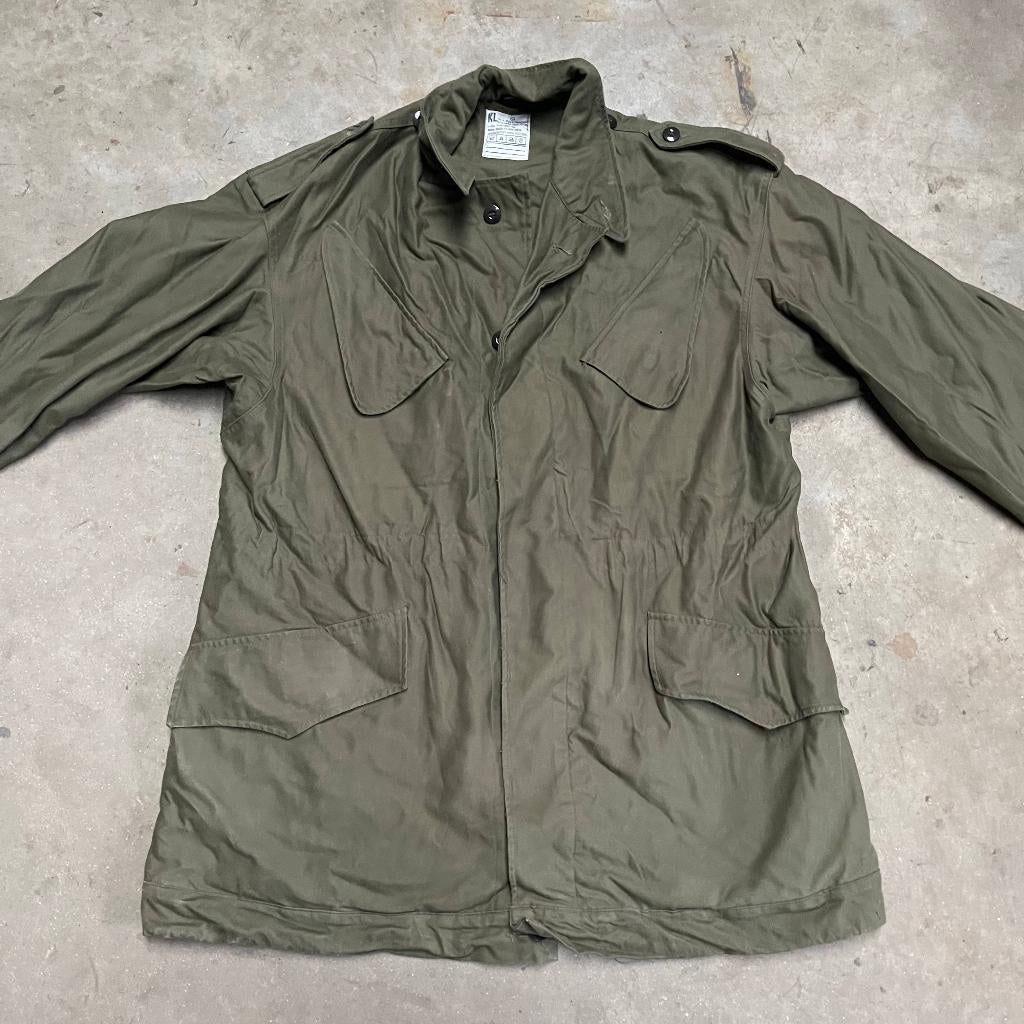 M-65 Field Jacket Veldjas KL Leger Seytex Groen 104-108cm, M-65, M-65, Kleding of Schoenen, Ophalen of Verzenden