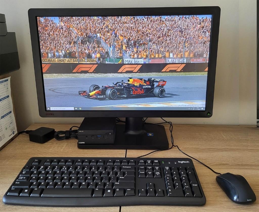 ASUS mini PC, compleet met monitor enz., Computers en Software, Ophalen, Met monitor, SSD, 16 GB