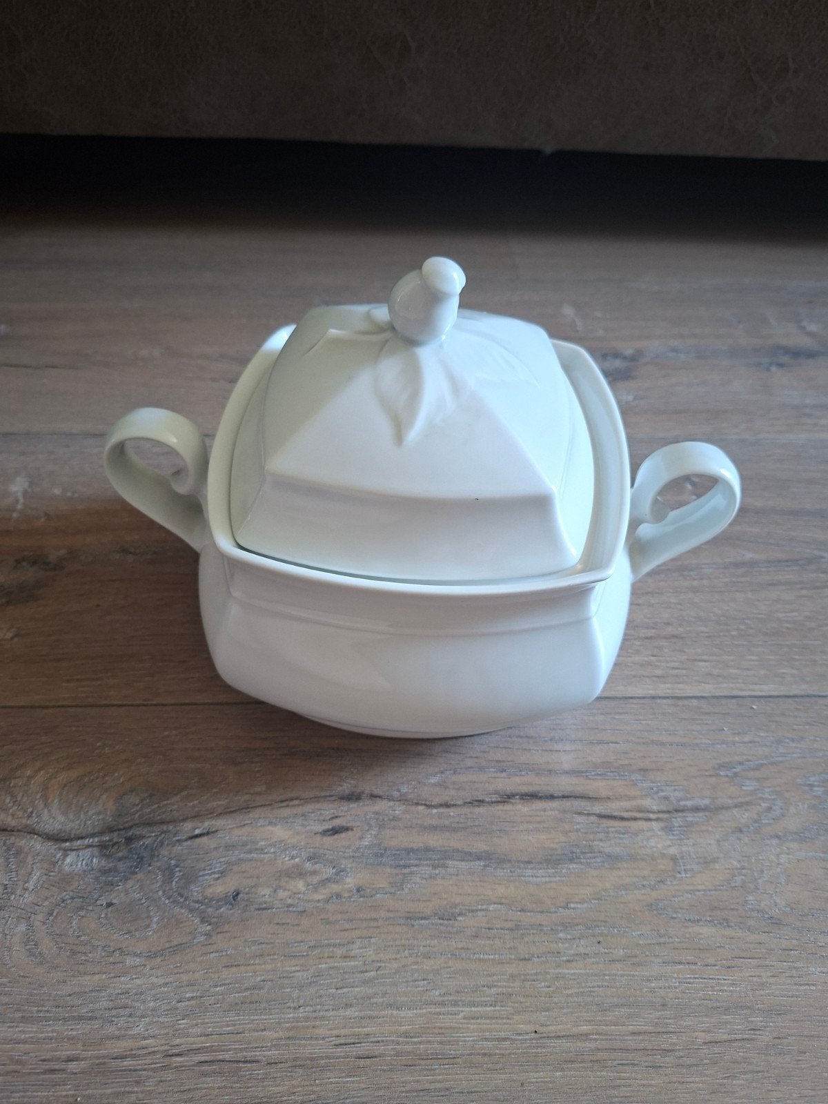 Witte Winterling porseleinen pot met deksel, Ophalen, Overige merken, Klassiek, Overige typen