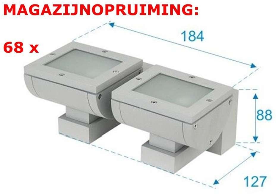 MAGAZIJN OPRUIMING 68x Artecta BERGEN-2 230V G9 2x 40W OP=OP, Ophalen, Artecta, Nieuw, Vestastraat 2 6468 EX Kerkrade Nederland