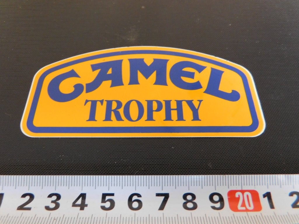 sticker klein logo CAMEL TROPHY, Ophalen, Zo goed als nieuw