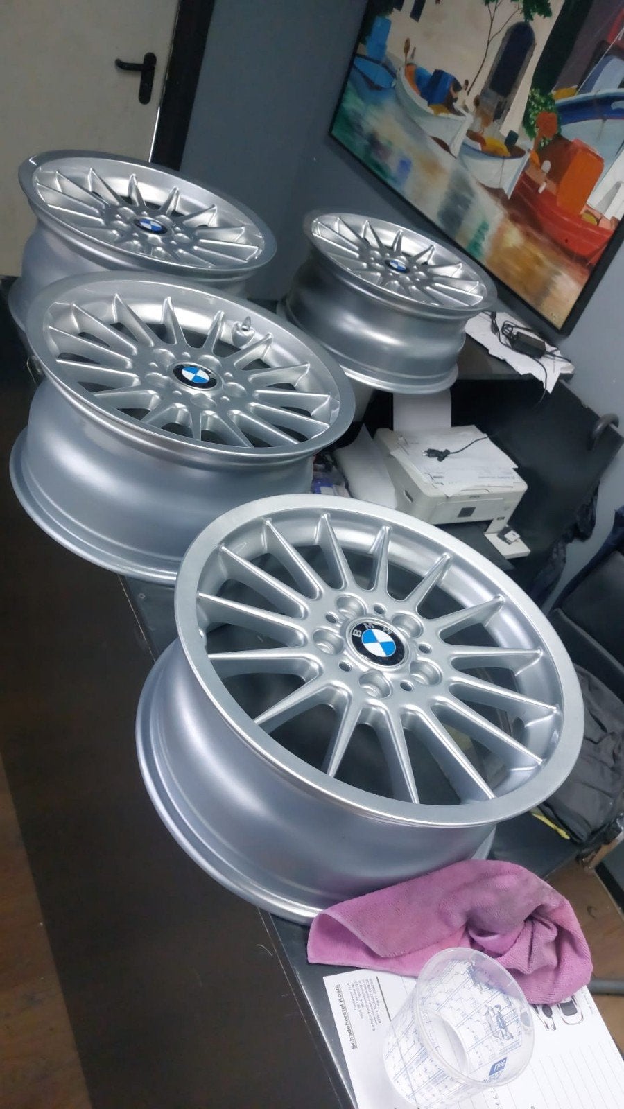 Te koop, Originele BMW style 32 breedset 17 inch!, Ophalen, Gereviseerd