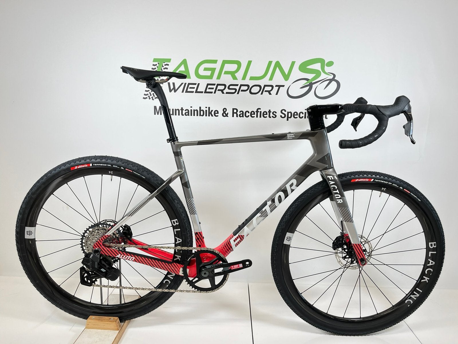 Nieuwe Factor Aluto Carbon gravelbike Sram Rival XPLR mt 56, 28 inch, Carbon, Nieuw, Meer dan 20 versnellingen