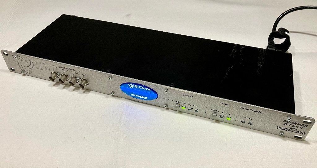 Drawmer DMS-2  D Clock AES/EBU - BNC  i.z.g.s., Ophalen of Verzenden, Zo goed als nieuw, Audio