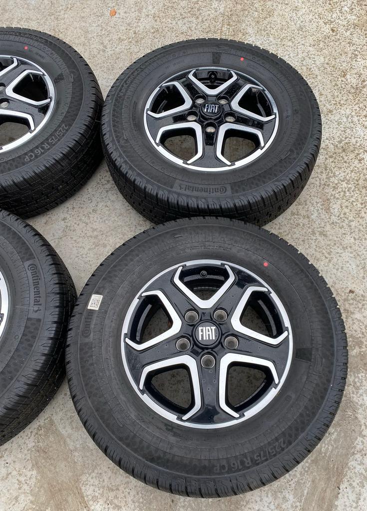 Originele Fiat Ducato Citroën Jumper Camper velgen en banden, Auto-onderdelen, Banden en Velgen, Bestelwagen, 16 inch, Banden en Velgen