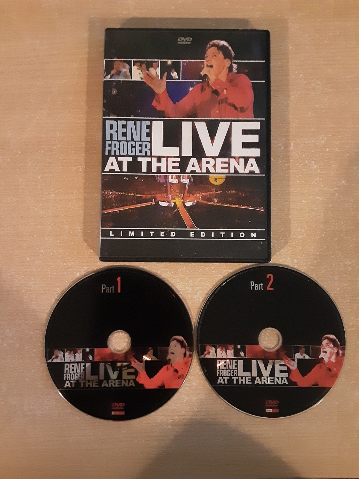 Muziek Rene Froger Live At The Arena2disk, Alle leeftijden, Ophalen of Verzenden, Concert
