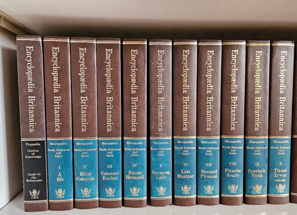 New Encyclopaedia Britannica, 15th edition, Boeken, Ophalen, Complete serie, Diverse auteurs, Zo goed als nieuw
