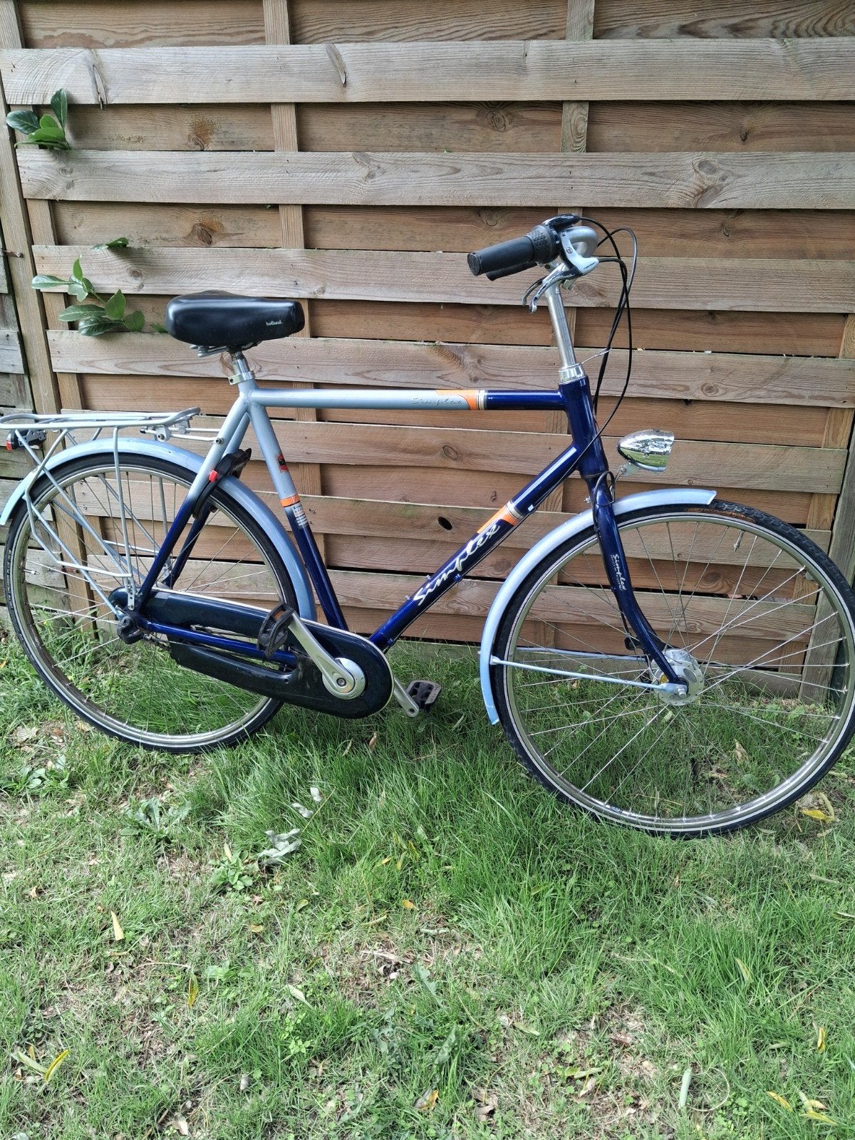 Simplex herenfiets 28 inch met 3 versnellingen, Gebruikt, Versnellingen, 61 tot 65 cm, Trommelrem