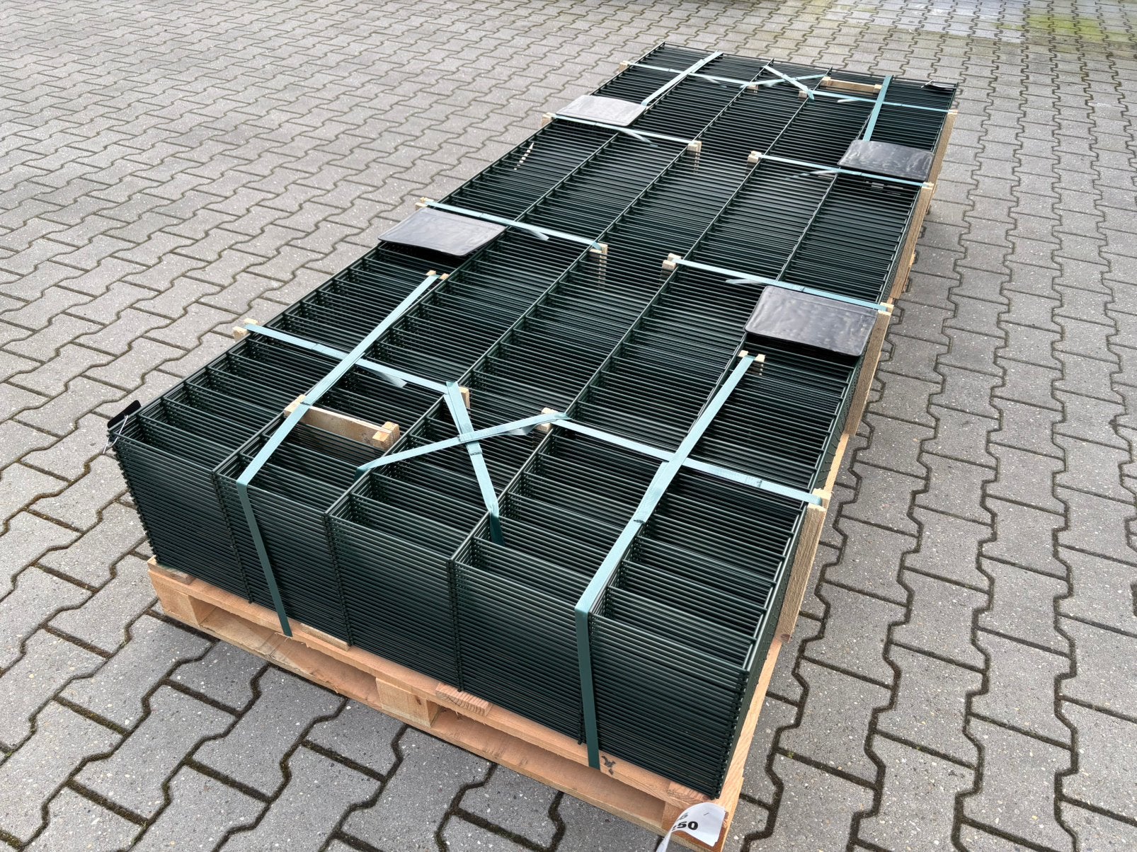 75 meter dubbelstaafmat hekwerk, hoogte 100 centimeter!, Ophalen, S, Nieuw, Dubbelstaafmat hekwerk