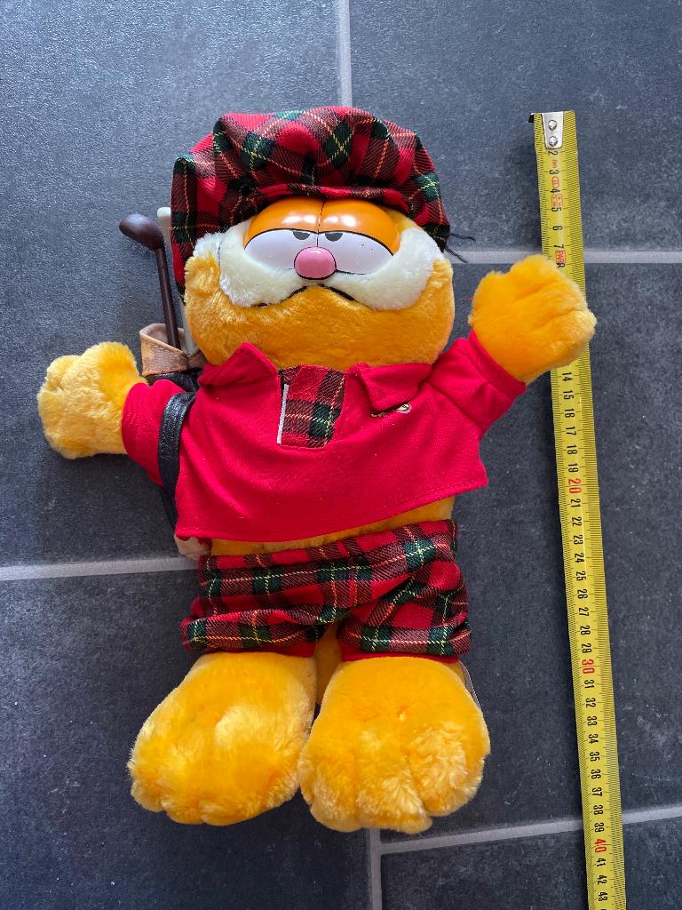 Garfield pluchen knuffel, Golf Caddy, Ophalen of Verzenden, Zo goed als nieuw