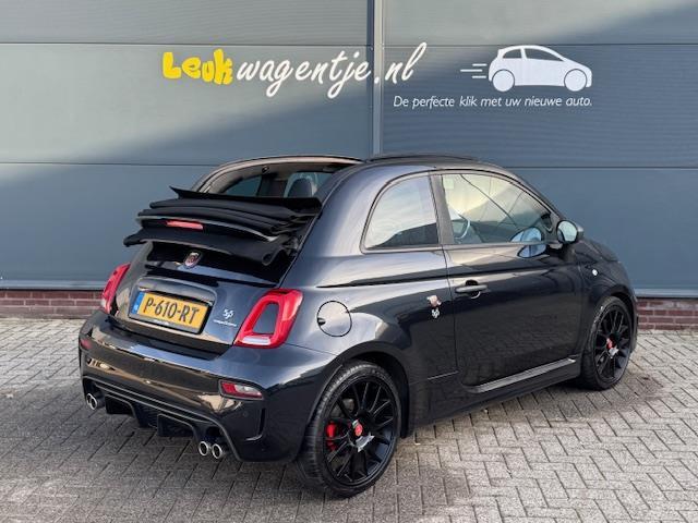 Fiat 500 C 1.4 T-Jet Abarth Competizione Aut. 70 Anniversary, Auto's, Fiat, 15 km/l, 4 cilinders, Cabriolet, 4 stoelen