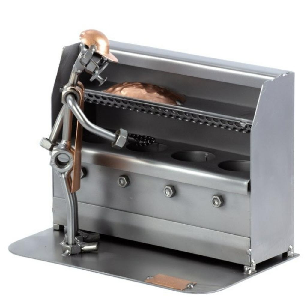 Frituur medewerker beeldje - cafetaria, bakken, oven, Verzamelen, Beelden en Beeldjes, Ophalen of Verzenden