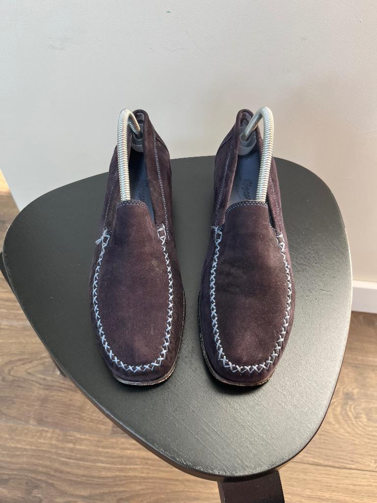 instapper mt 4,5 Sioux blauw, Kleding | Dames, Schoenen, Instappers, Ophalen of Verzenden, Gedragen, Sioux