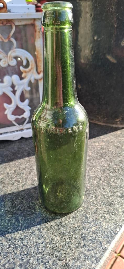 Heineken's bierfles vooroorlogs kroonkurksluiting, Ophalen of Verzenden, Heineken