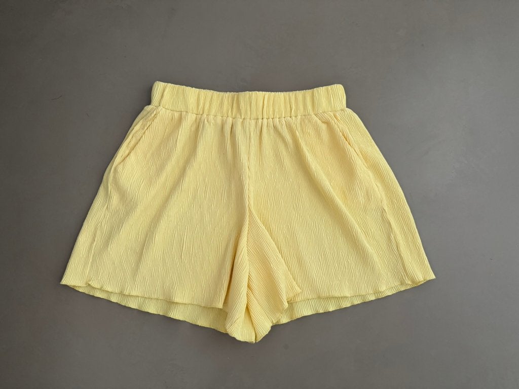 Gele korte broek van Shoeby, maat S, Maat 38/40 (M), Verzenden, Geel, Zo goed als nieuw