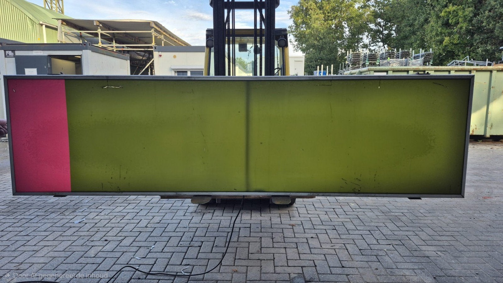 reclame lichtbakken 300x80cm, Ophalen, ., Overige typen, .
