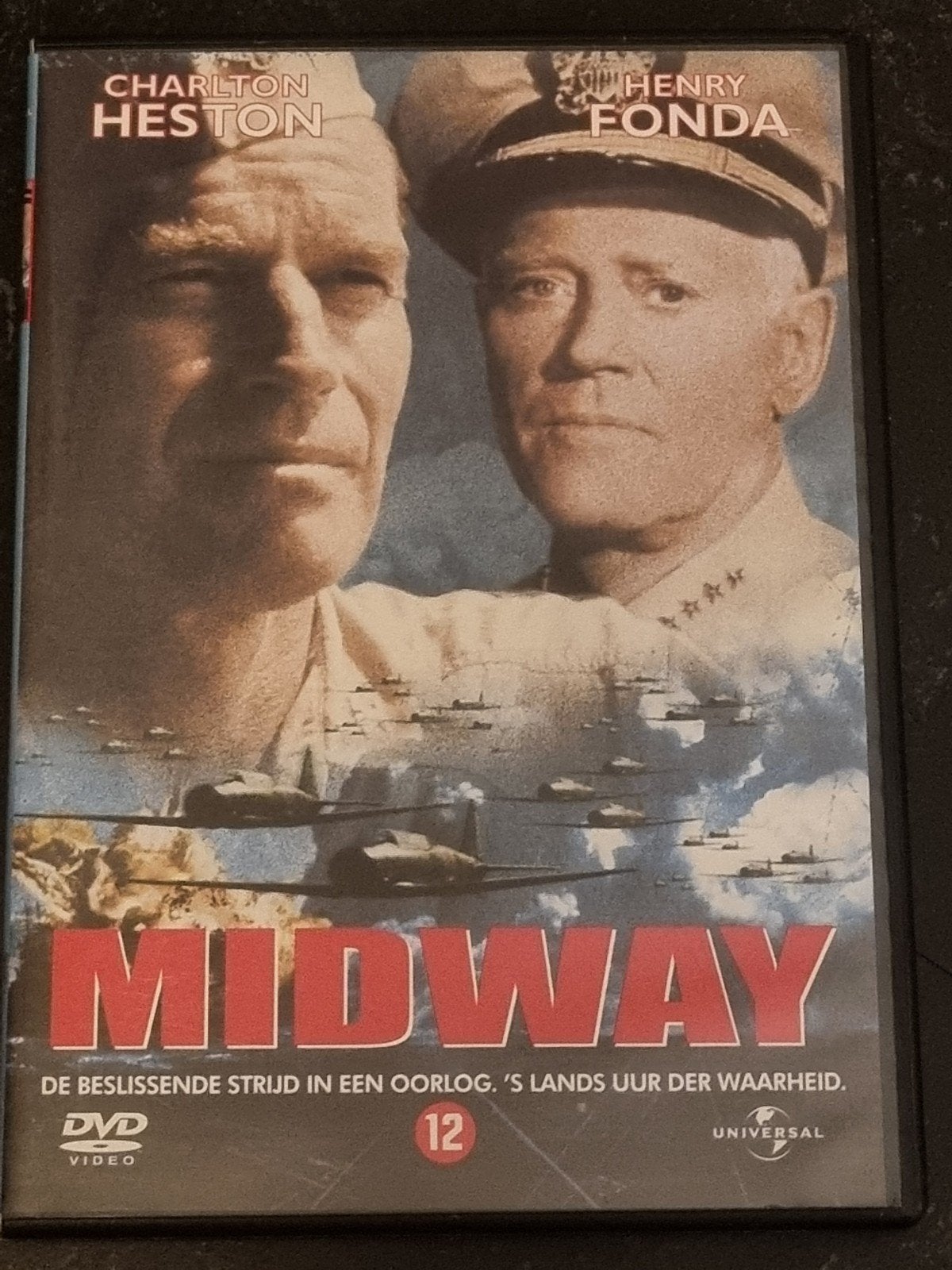 Midway DVD - Oorlogsfilm met Charlton Heston en Henry Fonda, 1960 tot 1980, Engels, Spaans, Ophalen of Verzenden