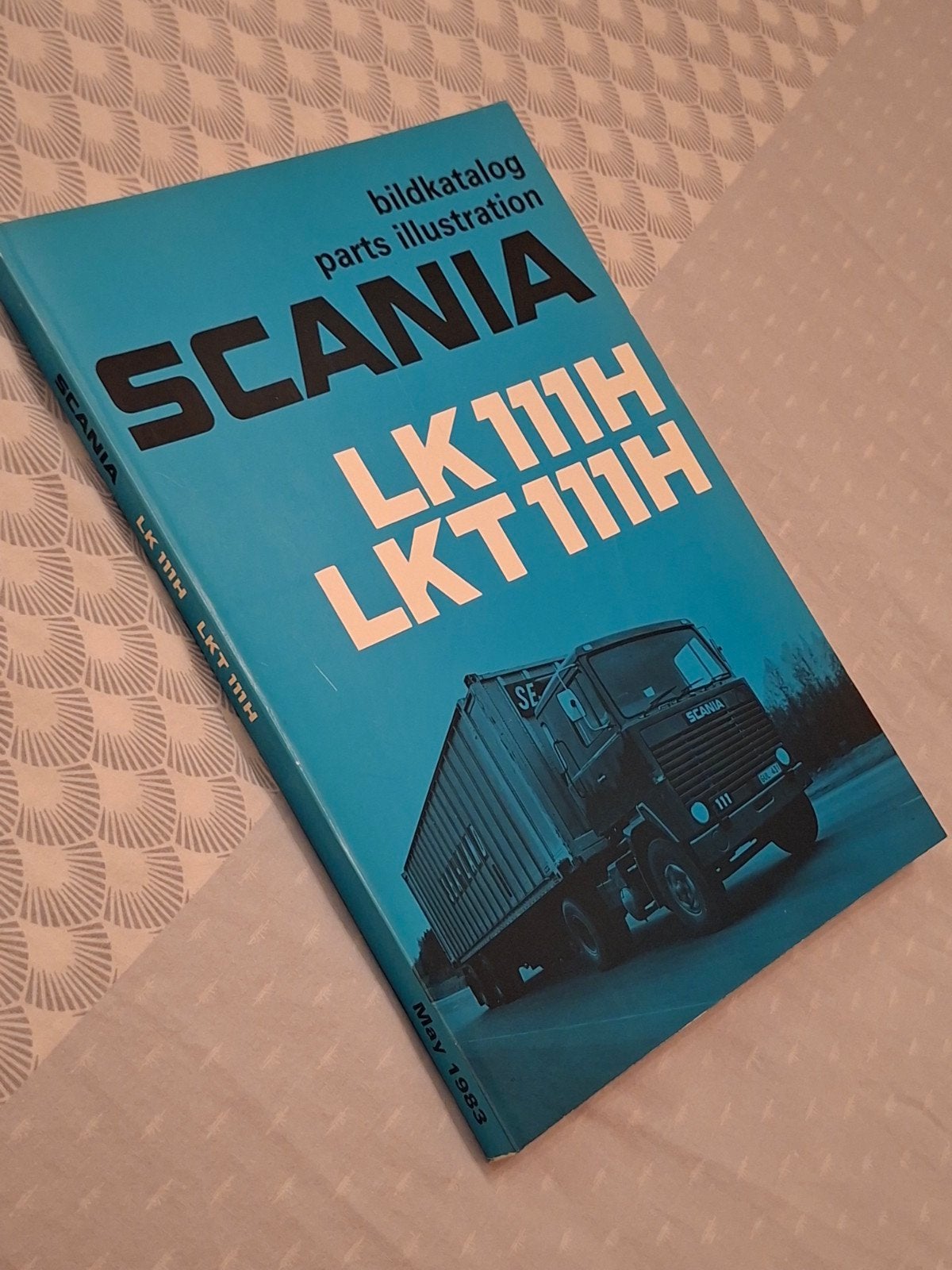 Scania LKT 111 Onderdelen Boek, Ophalen of Verzenden, Auto's