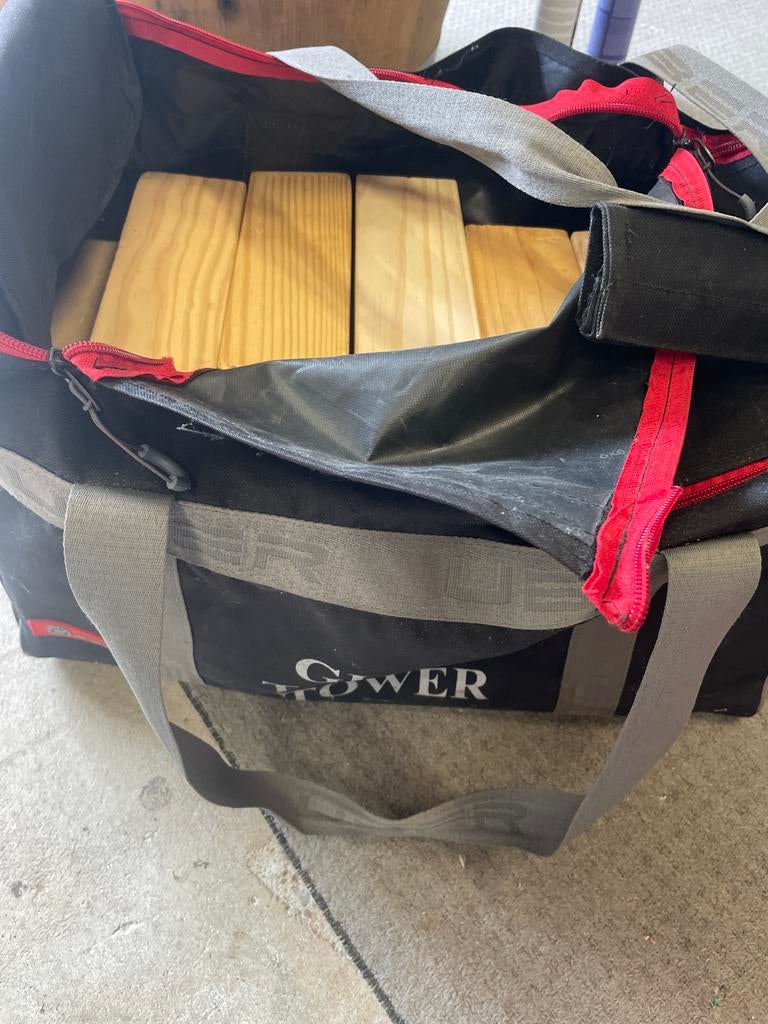 Jenga XL - Stapelspel voor Buiten en Binnen, Hobby en Vrije tijd, Drie of vier spelers, Ophalen, Gebruikt