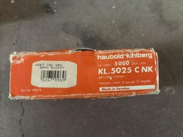 Haubold Nieten, Ophalen, Overige typen, Nieuw, Minder dan 50 mm