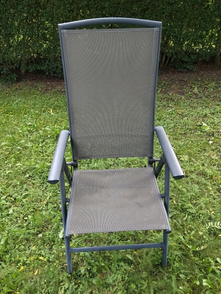 1 Tuinstoel, Ophalen, Gebruikt, Overige materialen, Inklapbaar