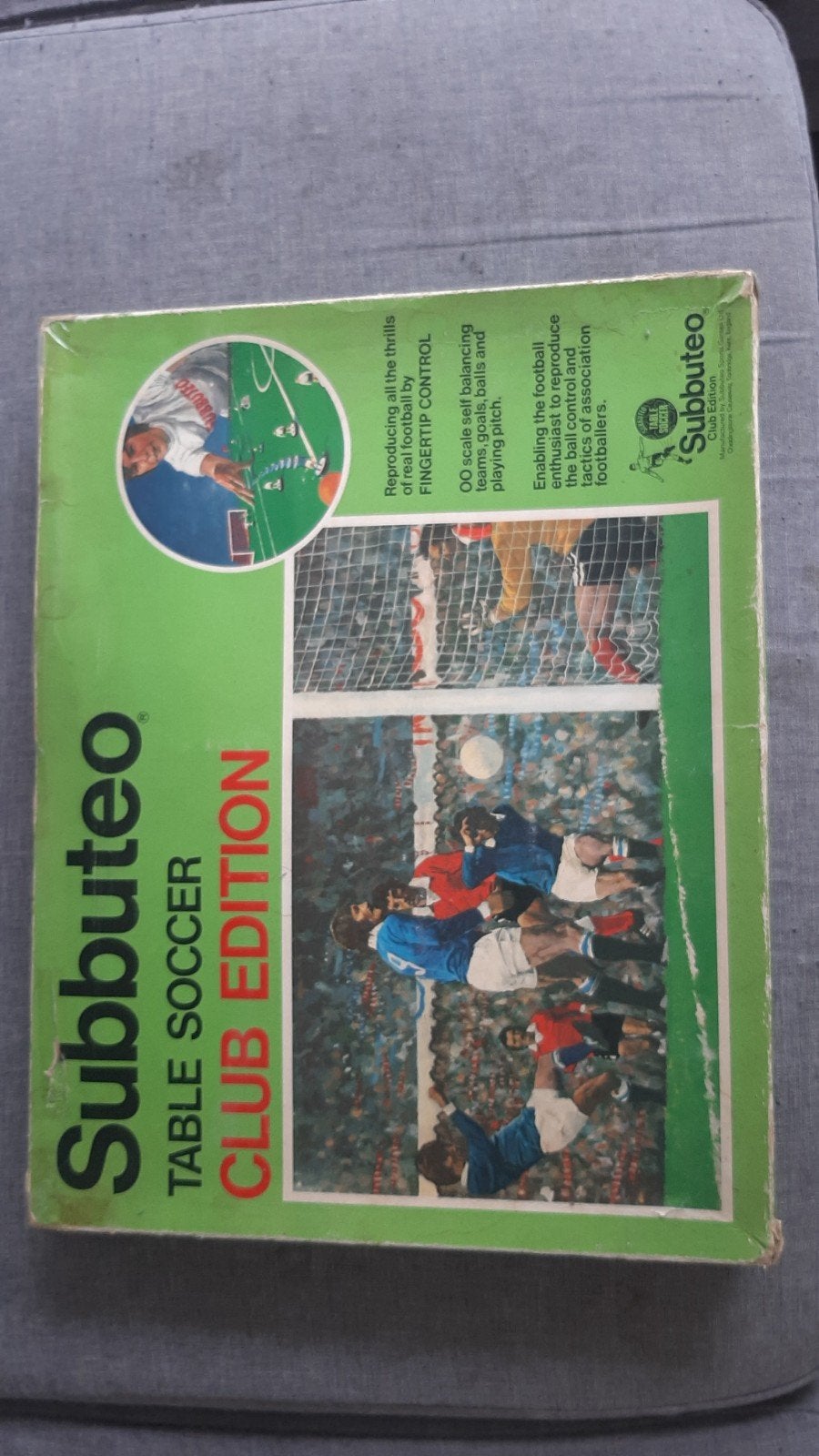 Vintage Subbuteo Voetbal Spel en Accessoires, Ophalen of Verzenden, Gebruikt, Jongen of Meisje