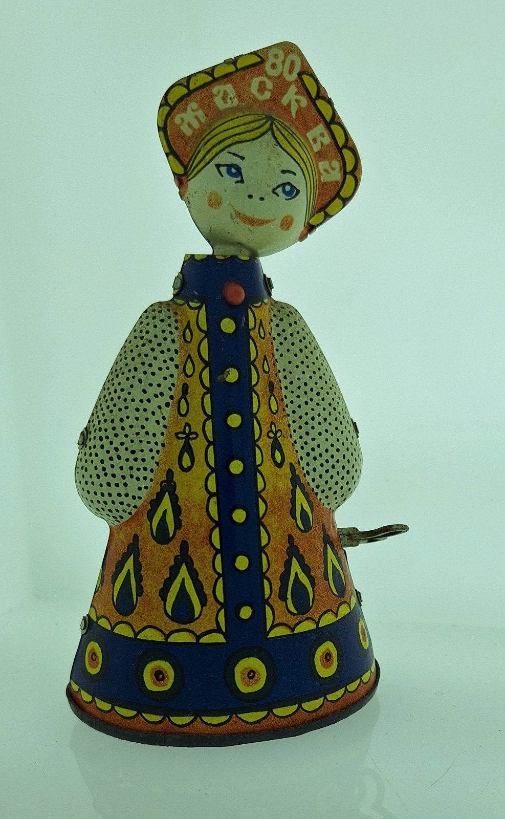 Moscow Olympics Tin Toy Souvenir, 1980., Ophalen of Verzenden