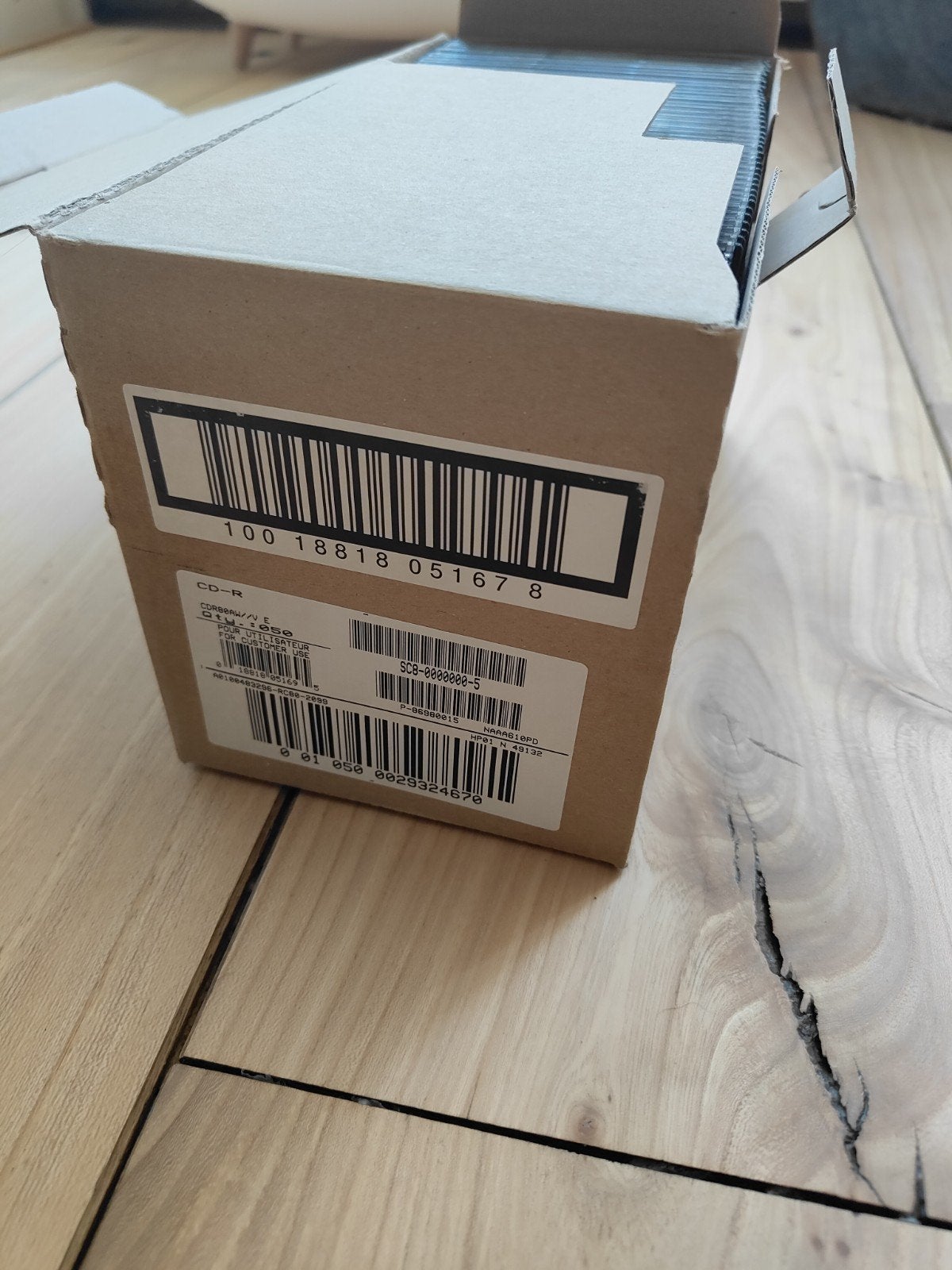 CD-R 80 schijven in doos, 40 stuks, Computers en Software, Ophalen, Op spindel, Onbekend, Cd