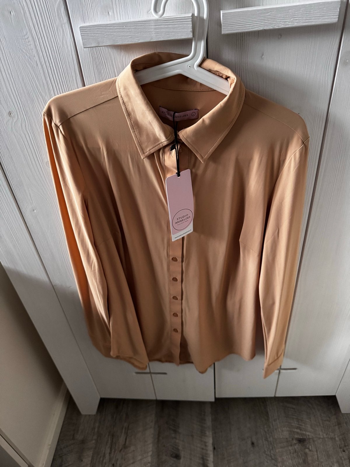Nieuw Studio Anneloes Travelstof Poppy Blouse Maat L, Ophalen of Verzenden, Nieuw, Maat 42/44 (L), Bruin