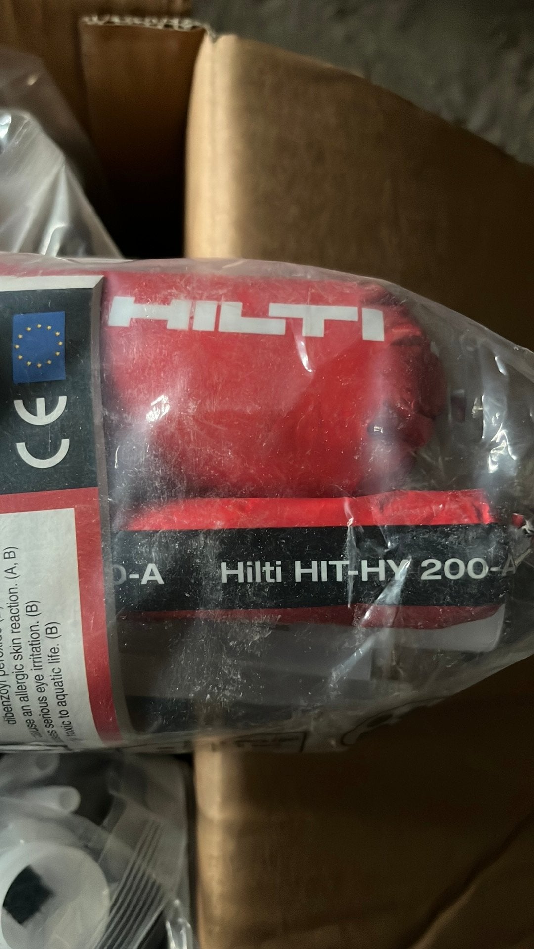 Hilti HIT-HY 200-A Injectiemortel 500ml - Doos met 19 stuks, Ophalen, Nieuw