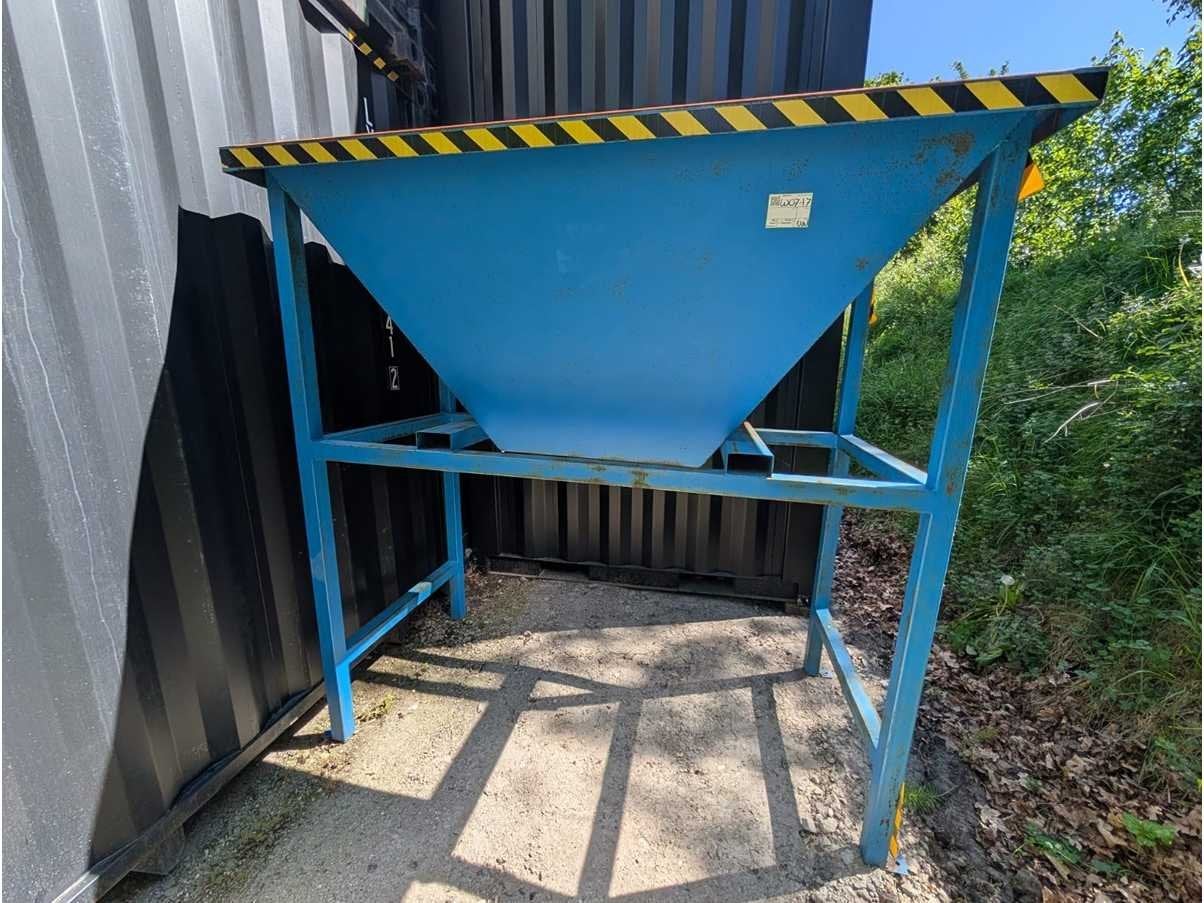 Silocontainer vultrechter met 4 ophanghaken Opslagcontainer