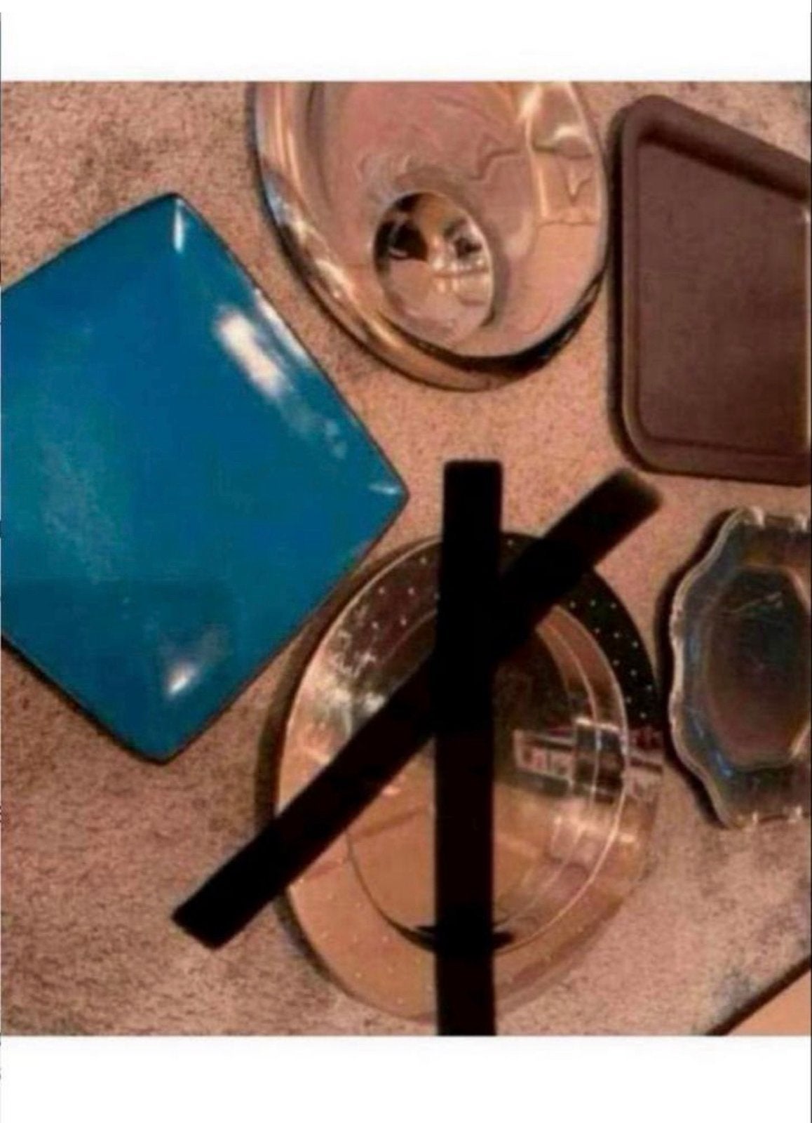 Alessi Brabantia schalen, dienbladen en kaarsenplateau, Huis en Inrichting, Woonaccessoires | Dienbladen, Gebruikt, Rond, Ophalen of Verzenden