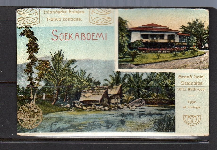 Ned Indië Soekaboemi  Grand Hotel Villa SELABATOE koopje, Ophalen of Verzenden, Voor 1920, Buiten Europa