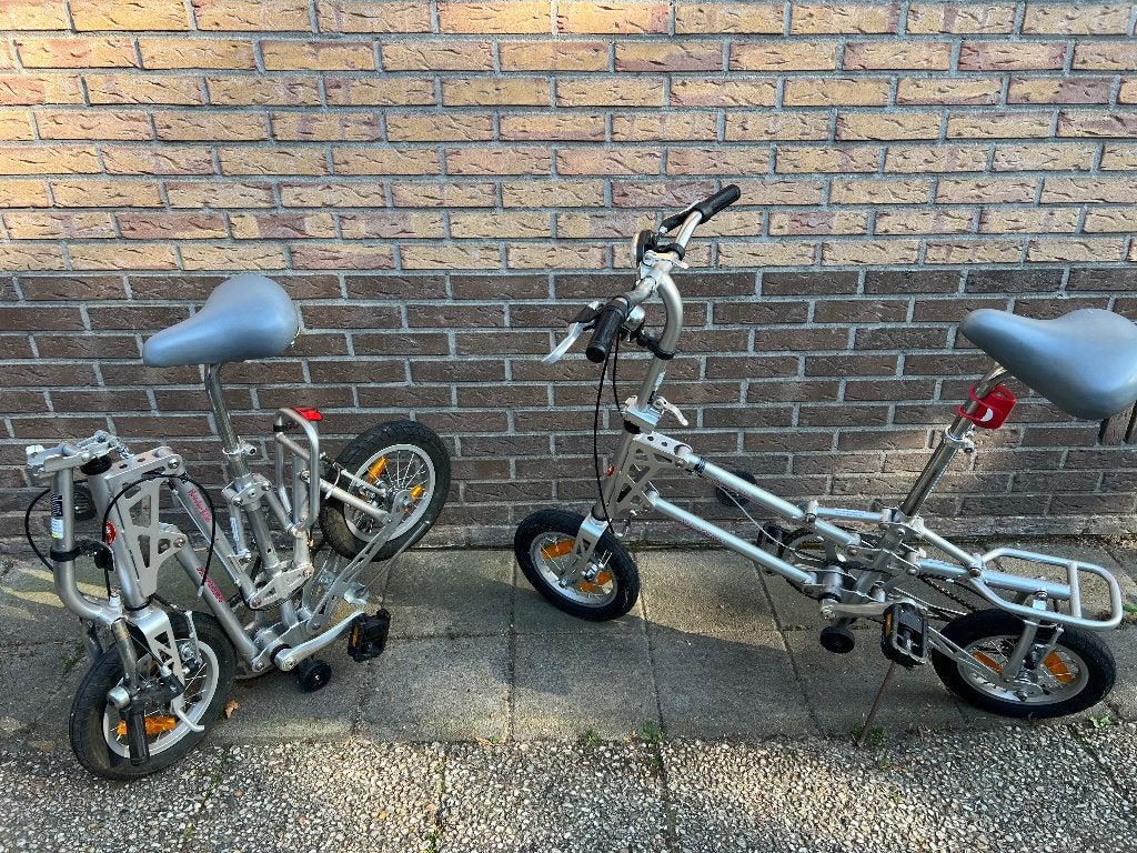 2x vouwfiets / vouwfietsen, Fietsen en Brommers, Fietsen | Vouwfietsen, 20 inch of meer, Gebruikt, Totaal opvouwbaar, Ophalen