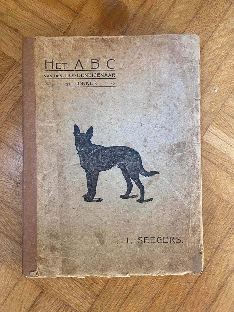 Antiek boek over honden 1914, Antiek en Kunst, Ophalen of Verzenden