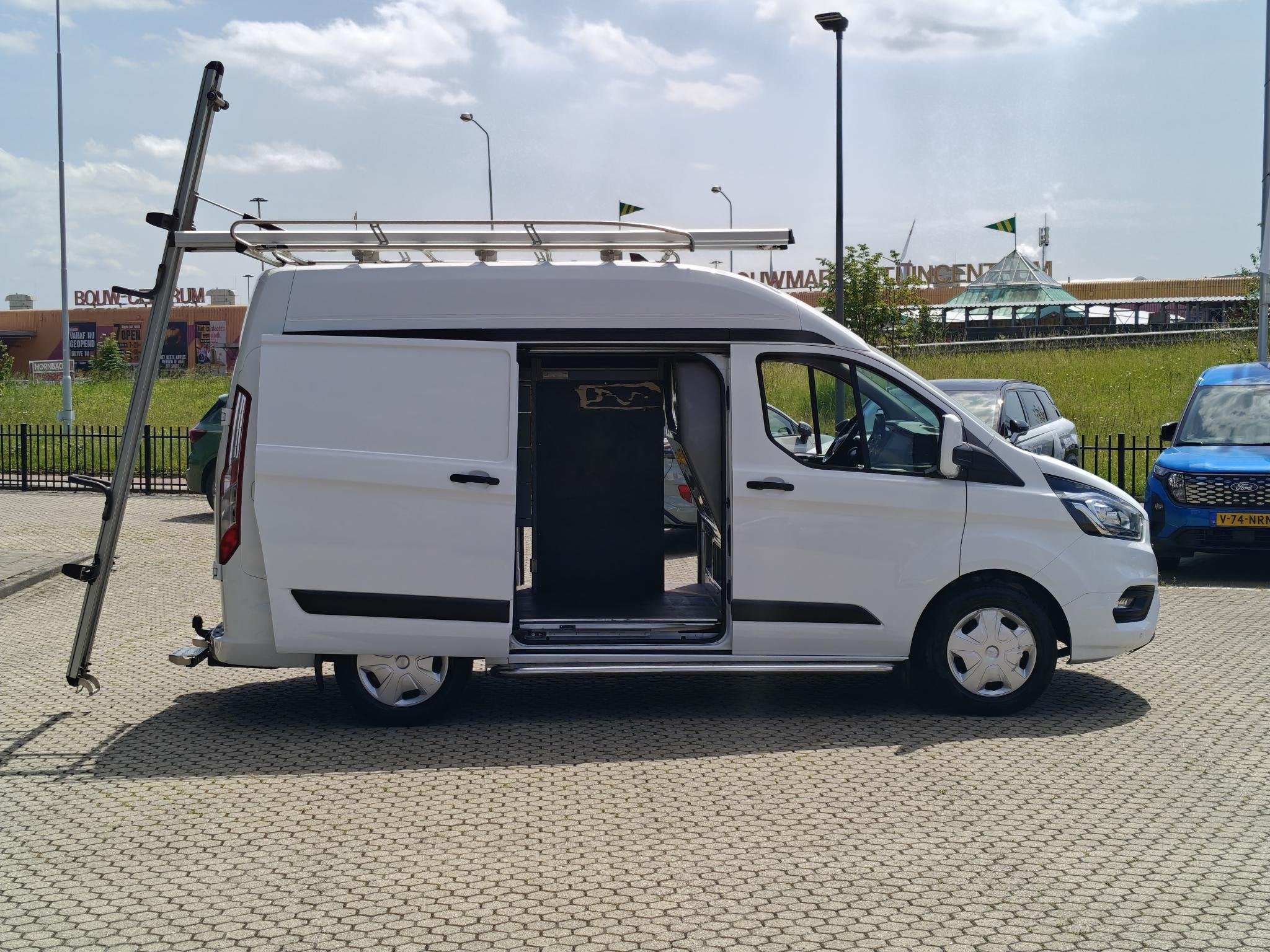 Ford Transit Custom 300 2.0 TDCI L1H2 Trend | Dubbele zijsch, Euro 6, 4 cilinders, Wit, Origineel Nederlands