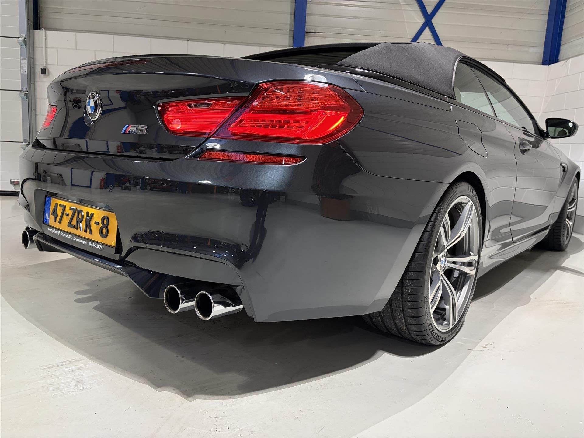 BMW 6-Serie M6 4.4 V8 560pk, NAP, 2e eig, B&O, NWST, cabrio, Auto's, Euro 5, Achterwielaandrijving, Gebruikt, Cabriolet