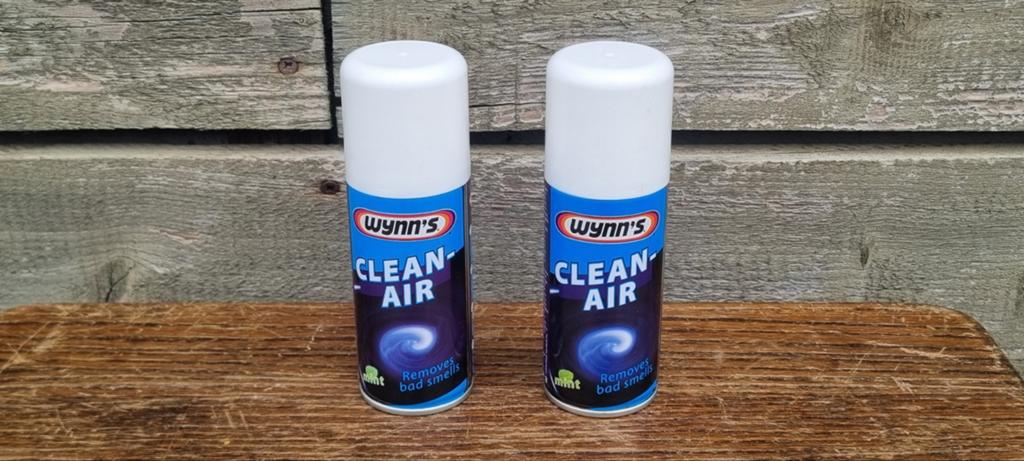 WYNN'S CLEAN AIR AUTO INTERIEUR VERFRISSING REINIGING, Auto diversen, Onderhoudsmiddelen, Ophalen of Verzenden