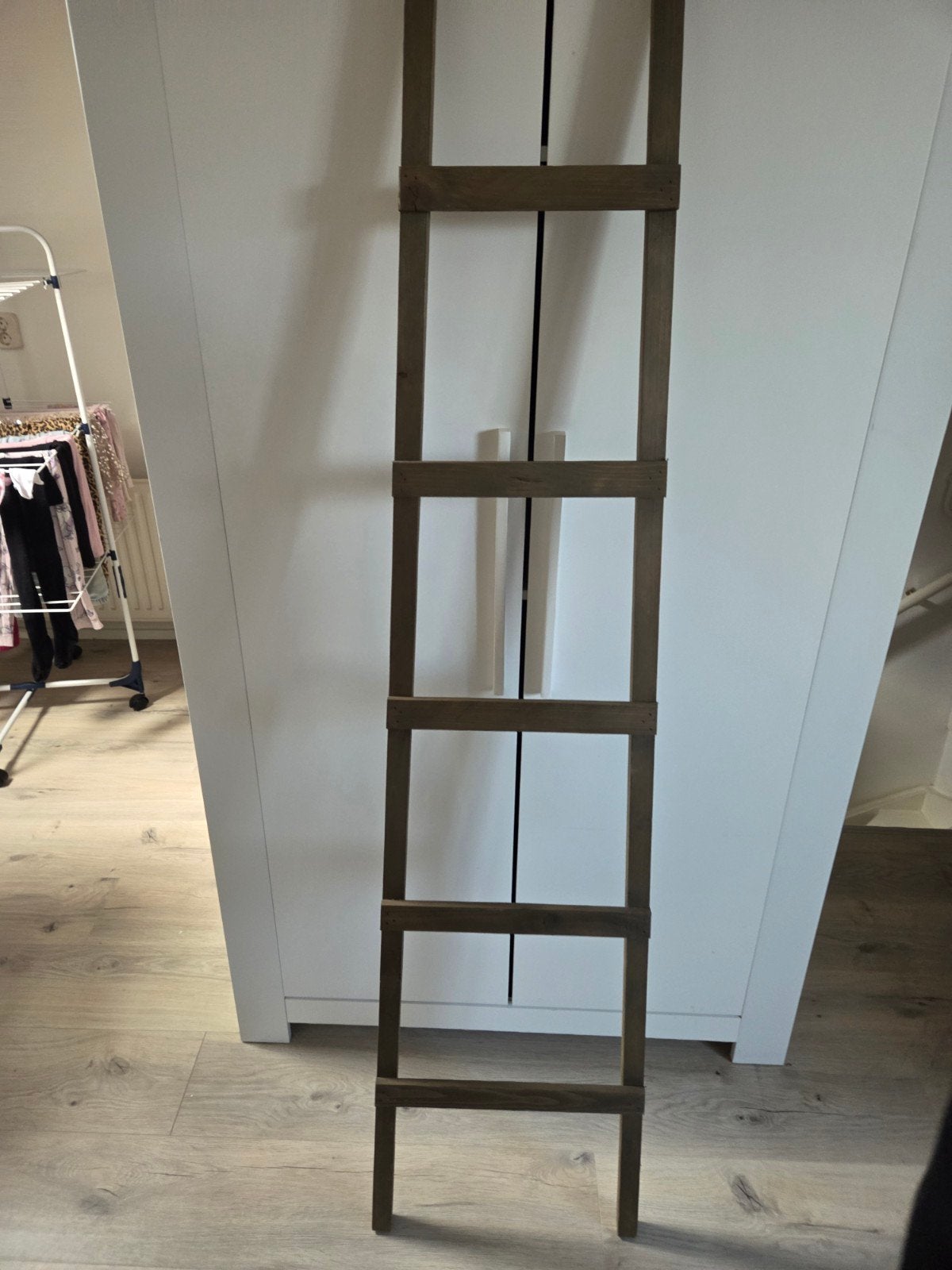 Decoratieve houten ladder - 170 cm hoog, Ophalen, Hout, Gebruikt, Landelijk