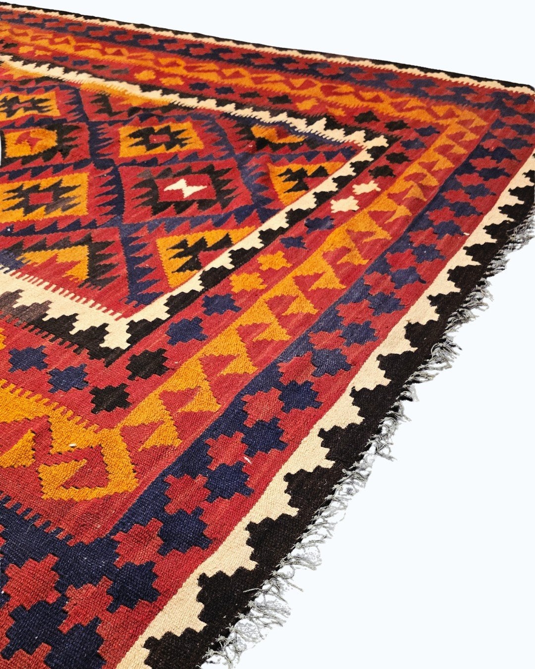 Tribal Kelim Afganistan 300x200 wollen vloerkleed, 1185VB, Info@rugsandcarpets.nl, De handelmaatschappij, 200 cm of meer
