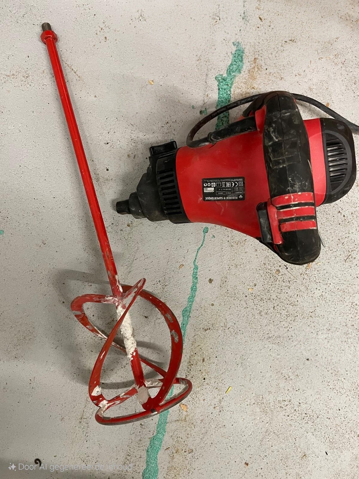 Rubimix-9 Supertorque Mixer 1800W, Ophalen of Verzenden, Gebruikt