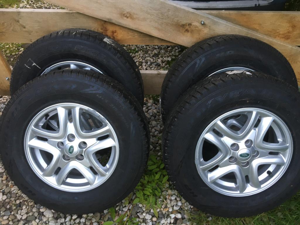 Originele 16” velgen LR Freelander 2  (ook Ford, Volvo), Auto-onderdelen, Ophalen, Velg(en), 16 inch, All Season