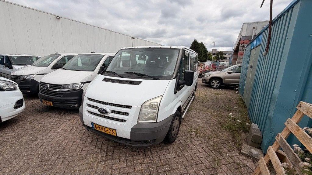 Ford Tourneo 2.2D 74KW 2013 Wit, Auto's, Voorwielaandrijving, 100 pk, Wit, Bedrijf