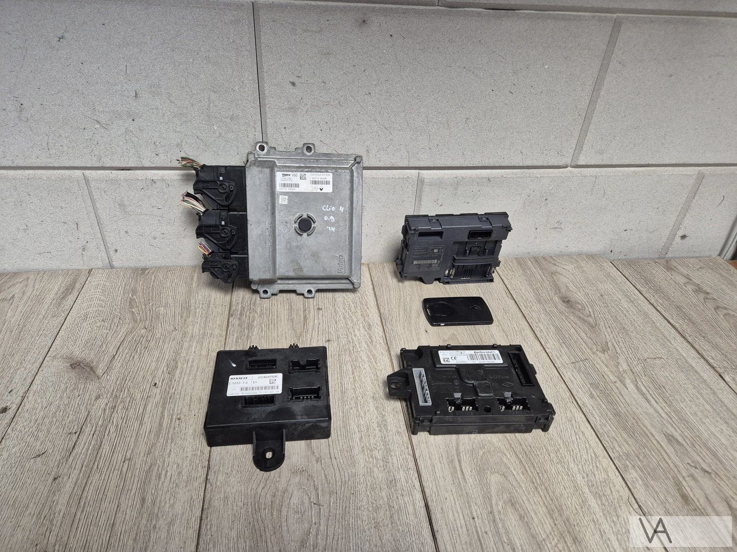 Renault Clio 4 2012 - 2019 ecu contactset 0.9 benzine €100, Gebruikt, -, Renault, -
