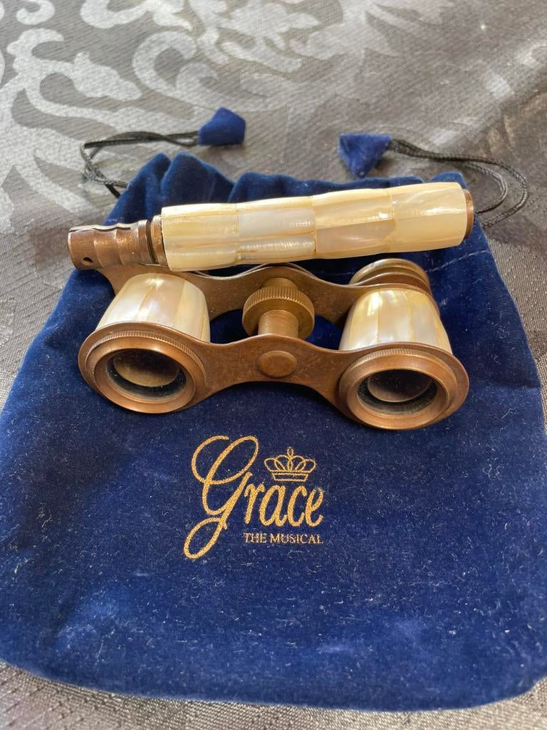 Grace toneelkijker met parelmoer, in zakje €40, Ophalen of Verzenden