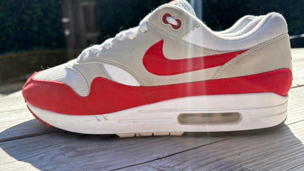 Nike air max 1 anniversary maat 45,5 us 11,5, Kleding | Heren, Schoenen, Ophalen of Verzenden, Gedragen