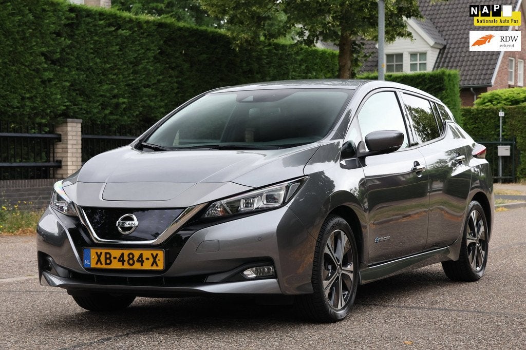Nissan LEAF Tekna 40 kWh | 1e EIGENAAR | BOSE | NAVI | CLIMA, Auto's, Nissan, Gebruikt, 150 pk, Leder en Stof, Origineel Nederlands