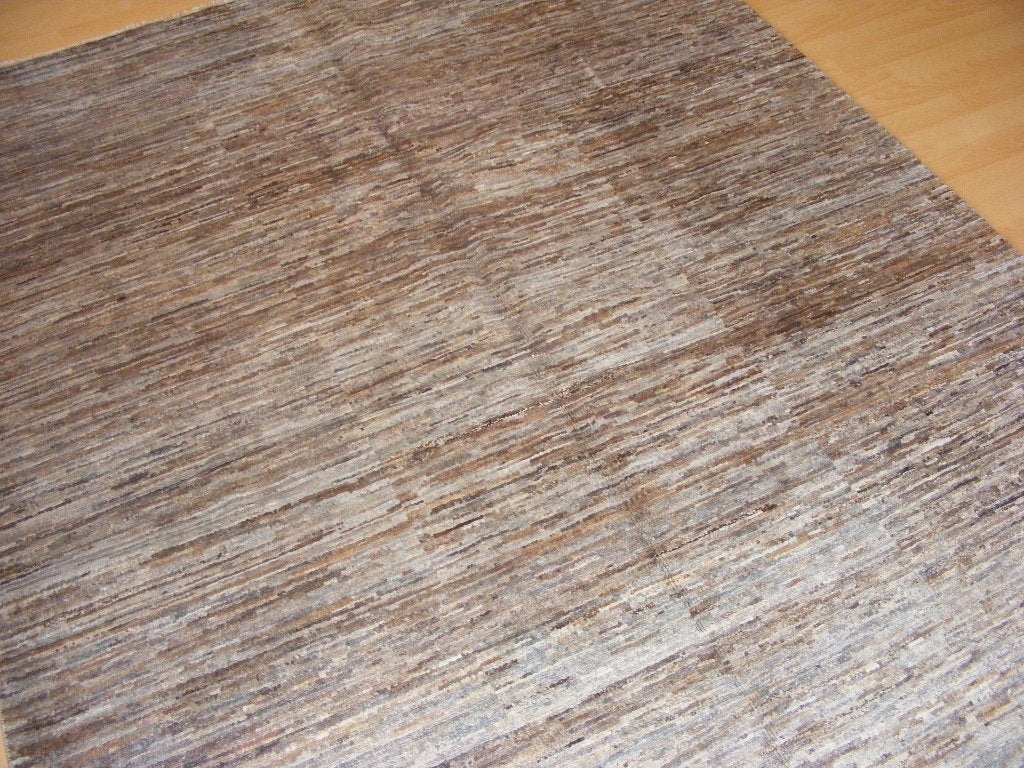 Handgeknoot Oosterse Tapijt Gebbeh, Pakistan Maat:1.66X2.42., Verzenden, 150 tot 200 cm, Beige, Rechthoekig
