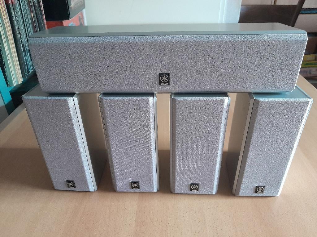 Yamaha Surround Luidspreker set NX-130 ( 100 Watt ) izgs, Audio, Tv en Foto, Luidsprekers, Zo goed als nieuw, Surroundset zonder subwoofer