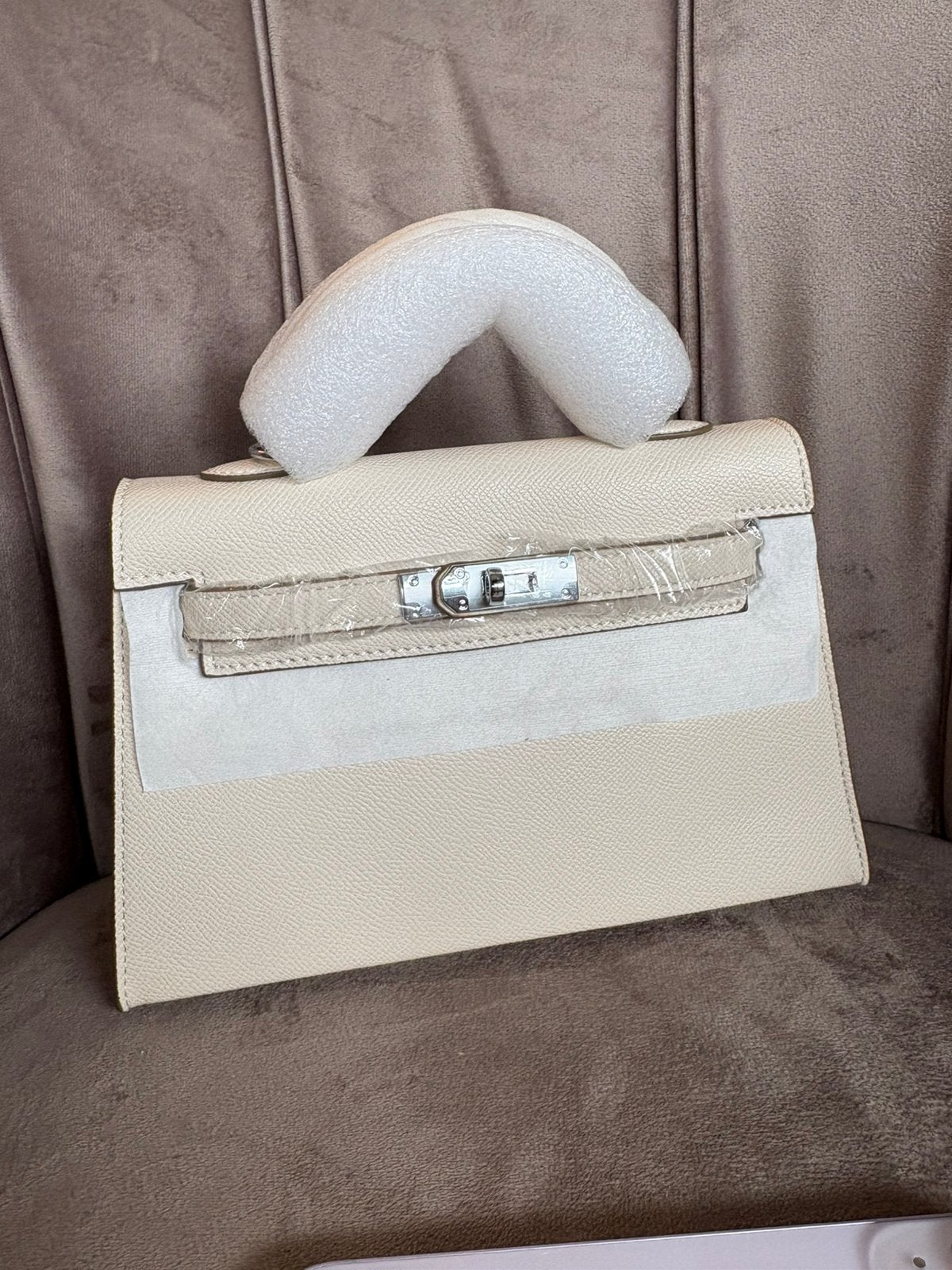 Nieuwe leer tas 22x15 adjustable strap, Sieraden, Tassen en Uiterlijk, Tassen | Damestassen, Ophalen of Verzenden, Nieuw, Wit